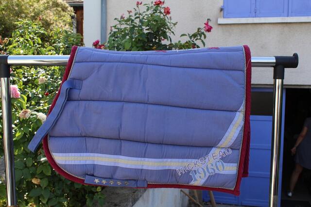 Ensemble tapis et guêtres poney