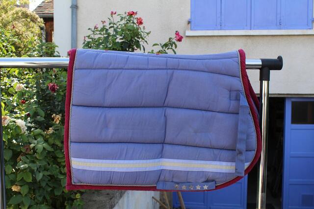 Ensemble tapis et guêtres poney