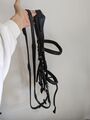 Filet cuir noir taille cob