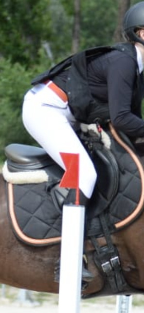 Selle Equipe 16,5 avec sa bavette 60cm