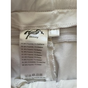 Pantalon d’équitation blanc Pénélope modèle Streety 12 ans