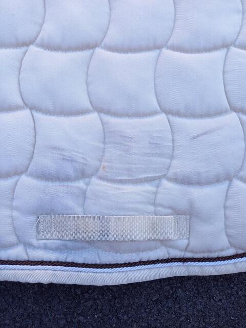 Tapis de selle Harcour beige taille cheval