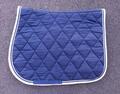 Tapis de selle Time Rider Sport marine et beige taille cheval