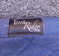 Tapis de selle Time Rider Sport marine et beige taille cheval