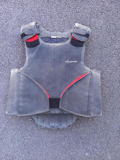 Gilet de protection adulte Safety Fouganza noir taille S