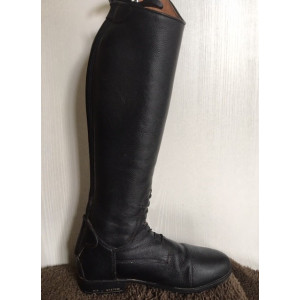 Bottes Cuir Noir grainée