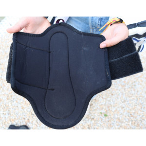 Guêtre Fouganza ouverte noire