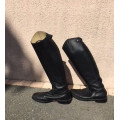 bottes en cuir fouganza
