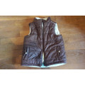 Gilet sans manche réversible Bleu ciel/Marron 8 ans FOUGANZA