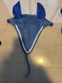 bonnet long bleu