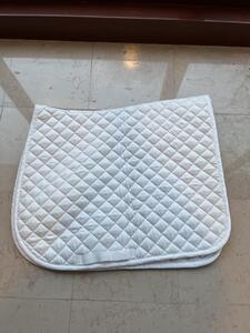 tapis dressage blanc