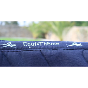 Tapis EQUI-THEME bleu.
