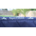 Tapis EQUI-THEME bleu.