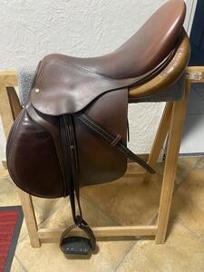 Selle d’obstacle marron