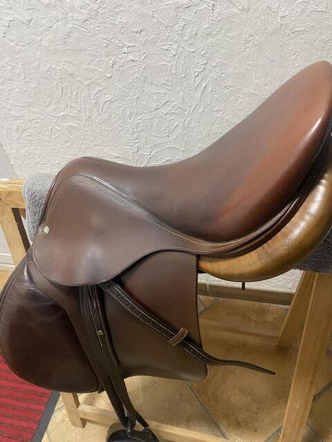 Selle d’obstacle marron