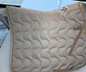 Tapis de selle neuf GIGAX beige