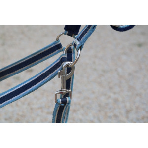 Licol bleu clair,bleu marine et blanc sans marque