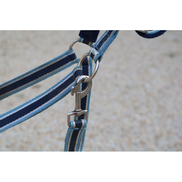 Licol bleu clair,bleu marine et blanc sans marque