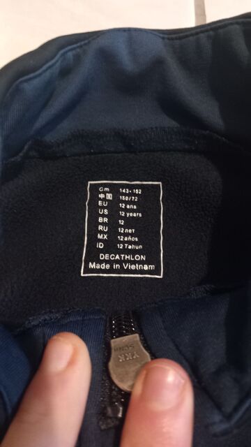 Veste zippée