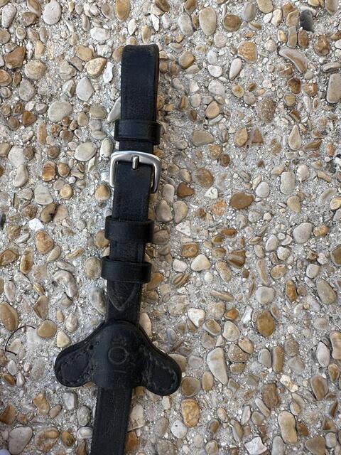 Paire de rênes fouganza en caoutchouc