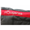 Tapis Fouganza noir/rouge.