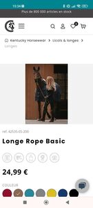 Longe rope basic
