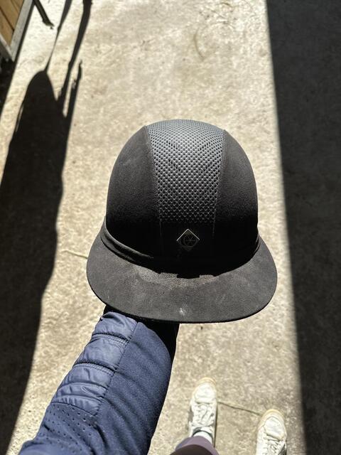 Casque Charles Owen SP 8 plus noire