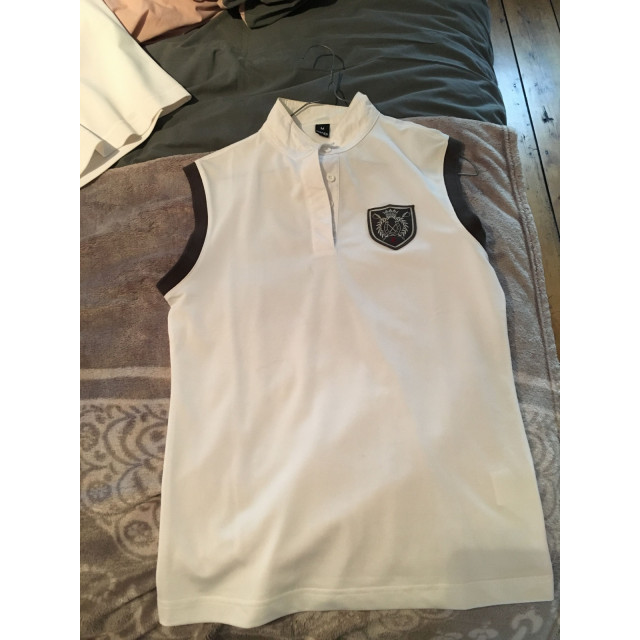 Polo de concours sans manche Horze