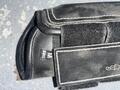 Guêtres de dressage en cuir noir