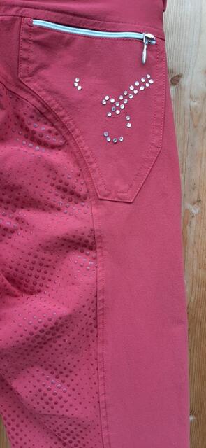 Pantalon équitation rouge