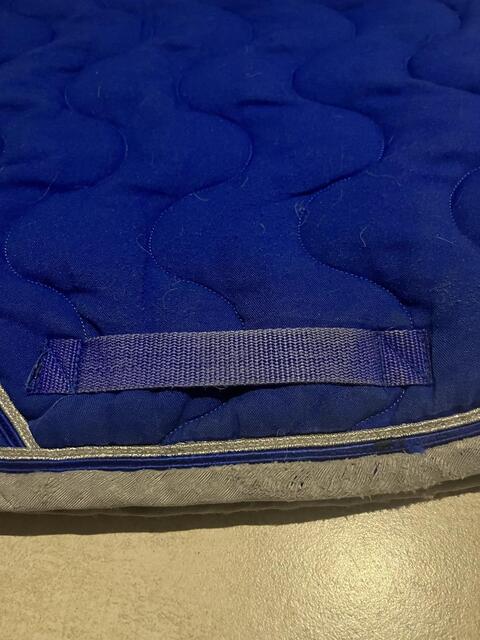 Tapis Paddock sport bleu roi