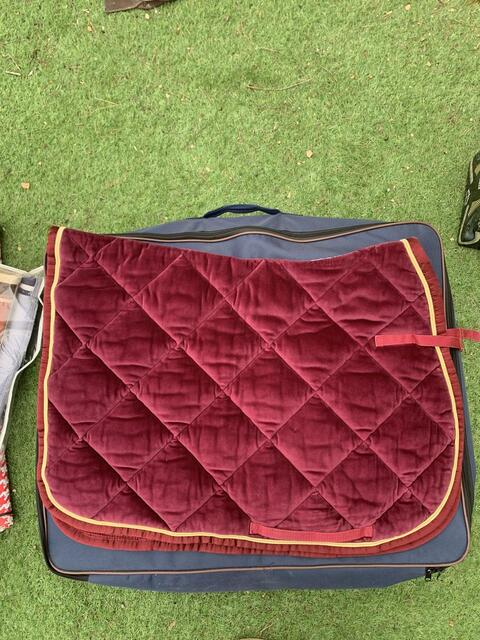 Tapis velour fuchsia