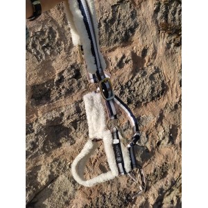 Licol doublé mouton synthétique