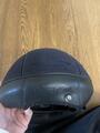 Bombe equitheme air bleu marine en velour taille M: 55-56