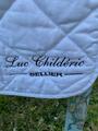 tapis de selle dressage blanc Childéric