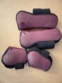 Ensemble complet bordeaux et bleu taille cheval