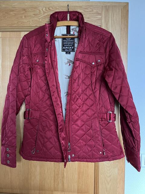 Blouson femme Ariat rouge