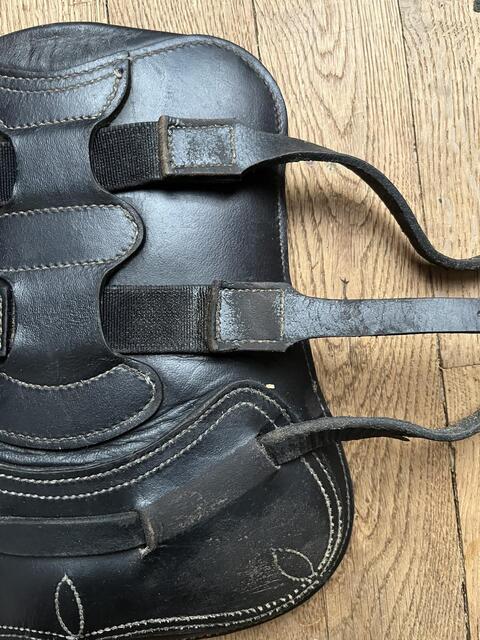 Guêtres et protèges boulet cuir