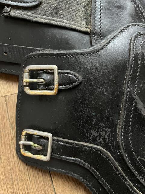 Guêtres et protèges boulet cuir