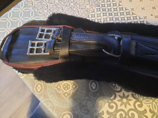 Sangle courte Zaldi cuir 65