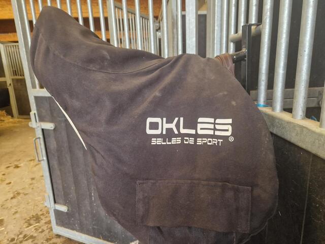 Selle okles noire 17,5