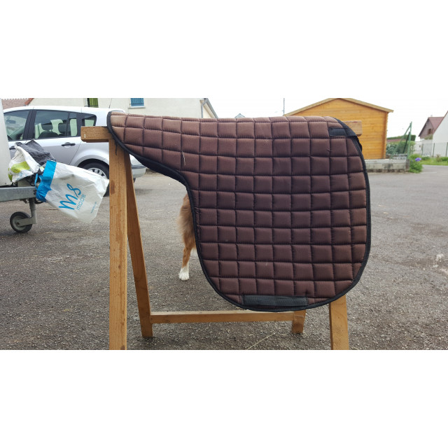 Tapis de selle marron