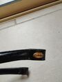 Frontal en cuir noir