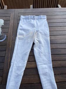 Pantalon de concours blanc fouganza taille 36