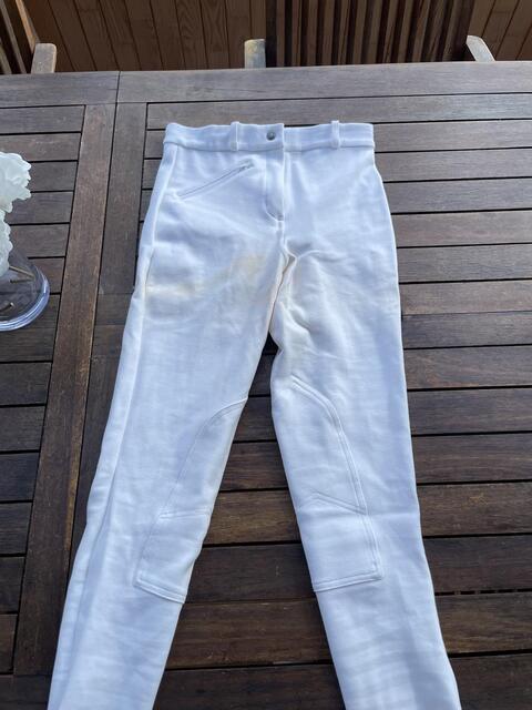 Pantalon de concours blanc fouganza taille 36