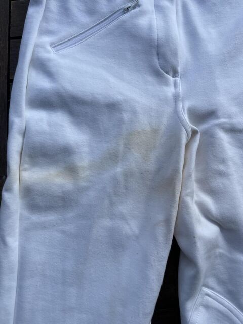 Pantalon de concours blanc fouganza taille 36
