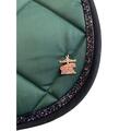 Tapis ju et pa velour noir galon disco noir