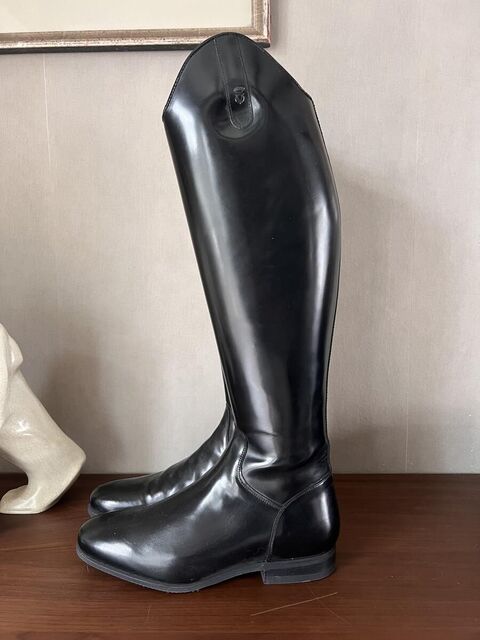 Bottes de dressage cuir noir neuves