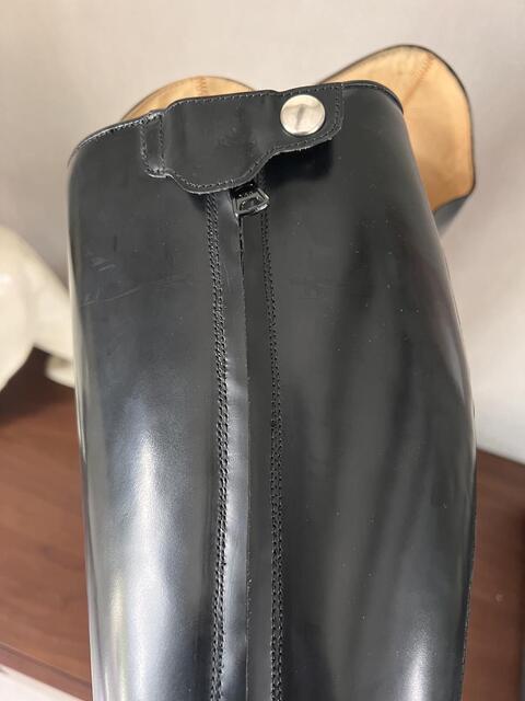 Bottes de dressage cuir noir neuves