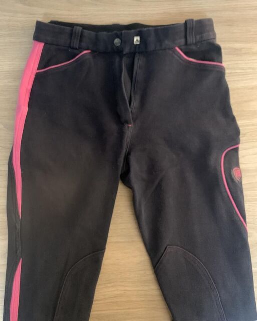 Pantalon fouganza marine et rose